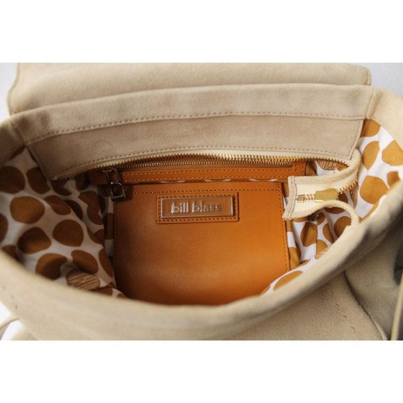 Bill Blass Robin Suede Crossbody Bag Wood Ash - Picture 12 of 12